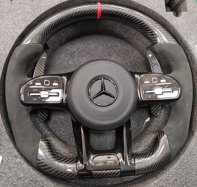 CD Carbon AMG Lenkrad für Mercedes C, E, G & S Klasse 2016-2021 – Carbon  Deluxe