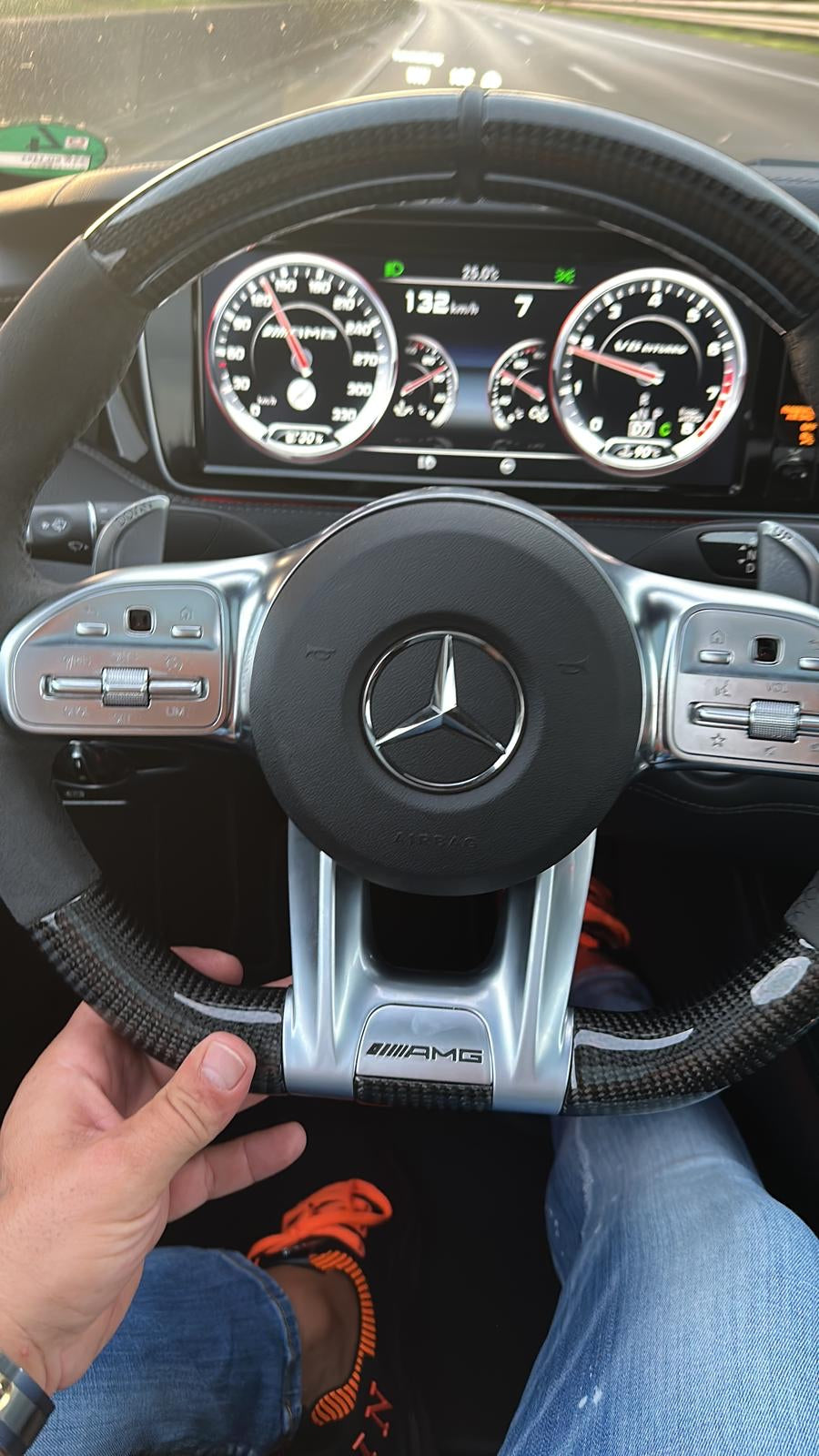 CD Carbon AMG Lenkrad für Mercedes C, E, G & S Klasse 2016-2021 – Carbon  Deluxe