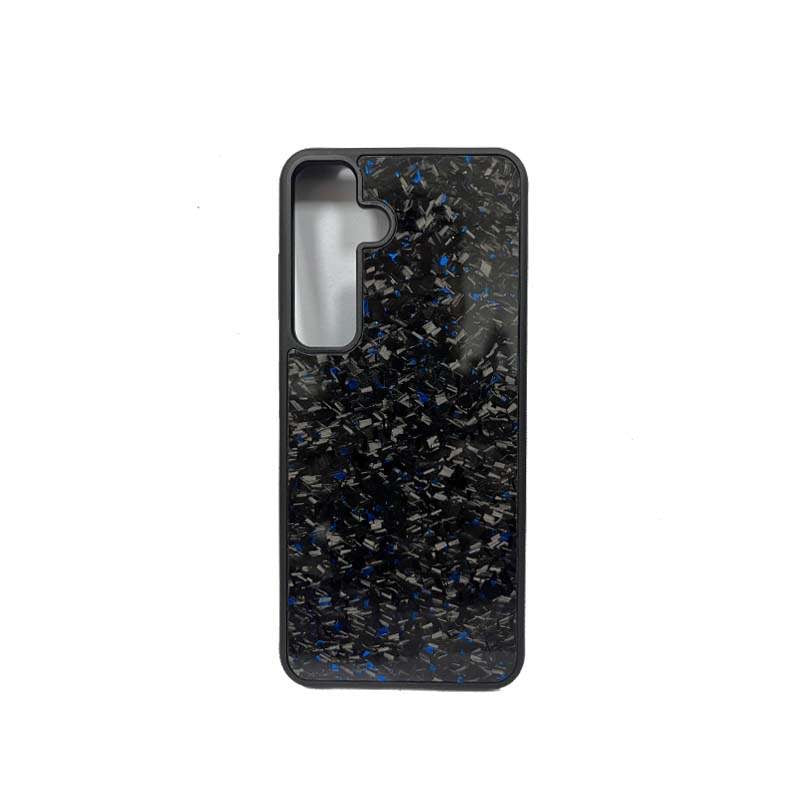 CD Blau Forged Carbon Handyhülle Samsung – Carbon Deluxe