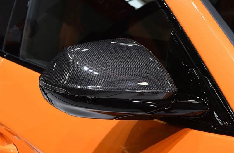 Rétroviseur Extérieur Carbone Véritable Noir Pour Audi Q8 SQ8 RSQ8 - Neuf, Fabrication Allemagne