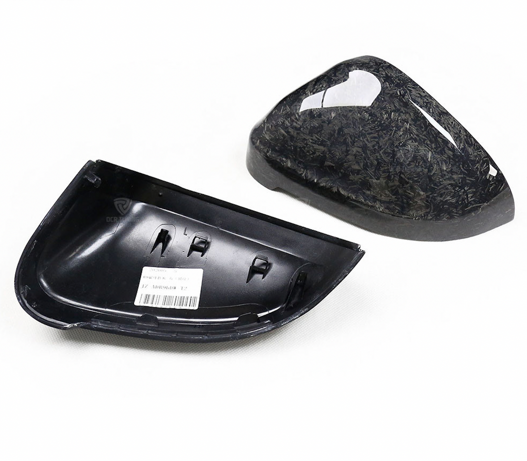 LEFEDA Fibra de Carbono Cubre Espejos Se Adapta a Audi B9 A4 S4 2016