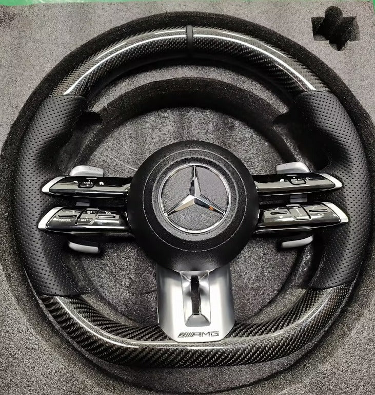 CD Carbon Lenkrad Kompatibel Mit Mercedes E Klasse W213 Carbon Deluxe cd-carbon-lenkrad-kompatibel-mit-mercedes-e-klasse-w213-carbon-deluxe